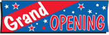 3' x 10' GRAND OPENING Banner - BCP310