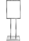Bulletin Sign Holder 14in. Wide X 22in. High With Flat Base - BH22E