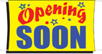 3' x 5' OPENING SOON Banner - BOS35