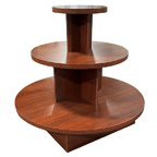 3 Tier Round Clothing Table - 3TROUND