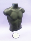 Mens Upper torso Form with Base - 4103K