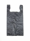 Medium Eco-Friendly Black Poly Bags BKTB12 | Gershel Brothers