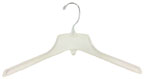 Closeout 15in. Coat Hanger - Clear - CCH1599