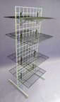 Double Sided Grid Shelf Slim Bin - DBU25