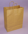Kraft Shopping Bags 17 1/2in.H x 13in.W x 7in.D - KSB13N