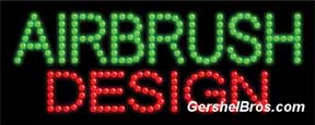 Airbrush Design L.E.D. Sign - LED22002
