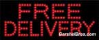 Free Delivery L.E.D. Sign - LED22065