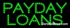 Payday Loans L.E.D. Sign - LED22127