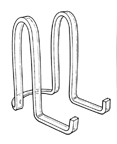 Open Front Ribbon Easel - 3in. - ORE3