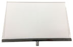 Acrylic Sign Holder with Chrome Channel - 11in. x 7in. - PJ711