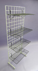 Single Sided Grid Shelf Slim Bin - SBU25