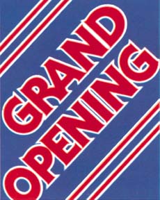 Grand Opening Paper Poster - WTP178