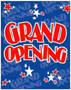 Grand Opening Paper Poster - WTPX1